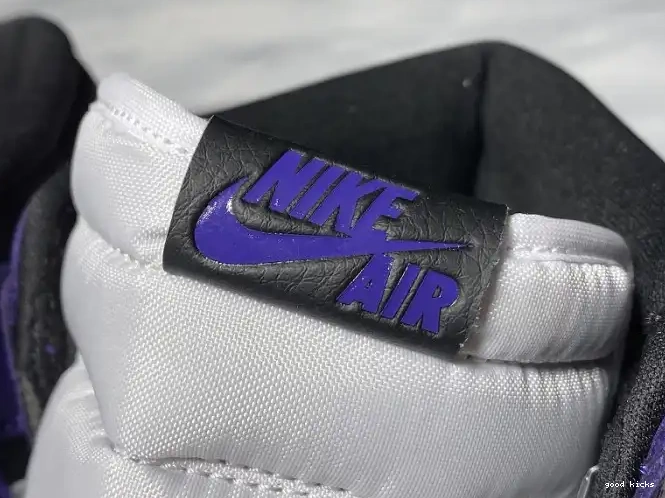 Rep Jordan 1 Court High Air Purple 555088-500 OG 0325